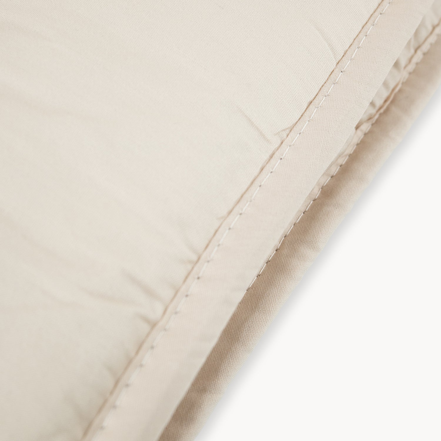 HappyBed Premium - Taupe Kissenbezug 2 Stück - Perkal Baumwolle