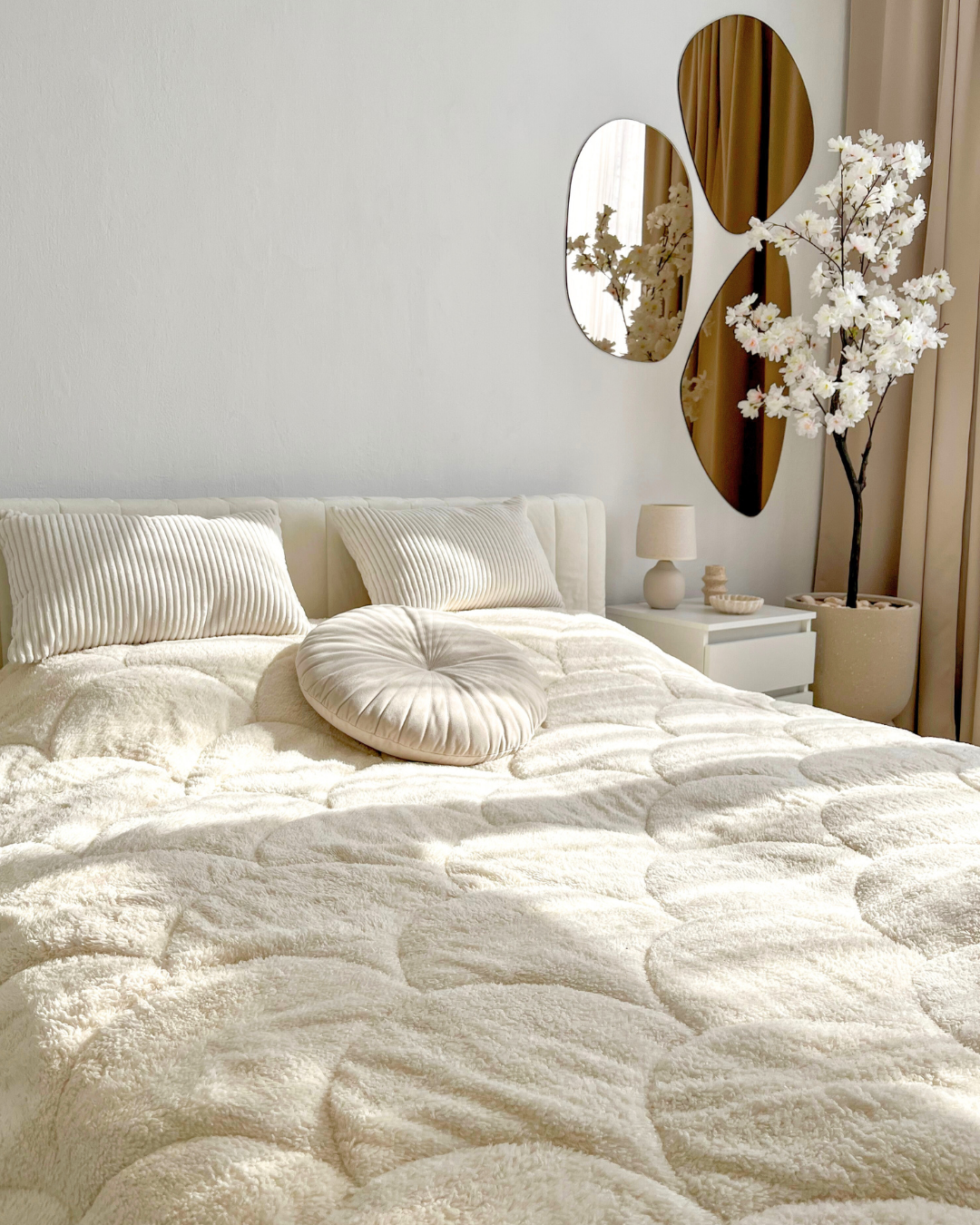 HappyBed Duvet | Teddy Snow White | For the whole year