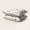 HappyBed x A fish named Fred Pillowcase | Coffee Dream | Set of 2