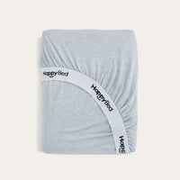 HappyBed Fitted Sheet | Cotton | Jersey Grey