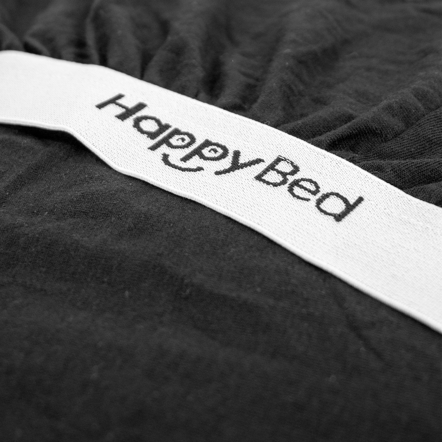 HappyBed Jersey fitted sheet - White