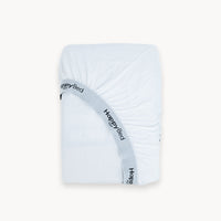 HappyBed Jersey fitted sheet - White
