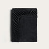 Drap-housse HappyBed | Velours Noir