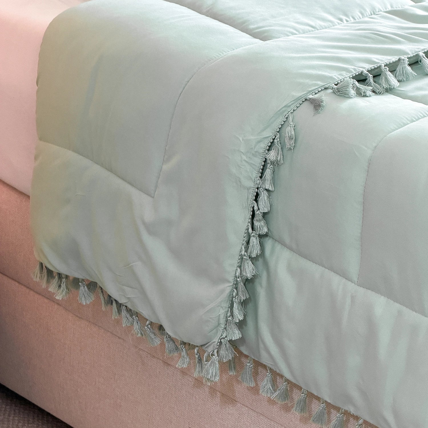 HappyBed Dekbed | Ibiza Mint Green | Voor het hele jaar