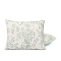 Set van 2 HappyBed Kussenslopen in Jacquard Mint kleur