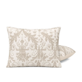 HappyBed kussenslopen Jacquard taupe set van 2