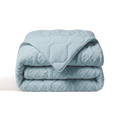 Waschbare All-Season-Bettdecke | Teddy | Jacquard | Blau