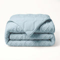 Wasbaar All Season Dekbed | Teddy | Jacquard | Blauw