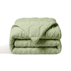 HappyBed vaskbart dyne | Teddy-jacquard | Grøn