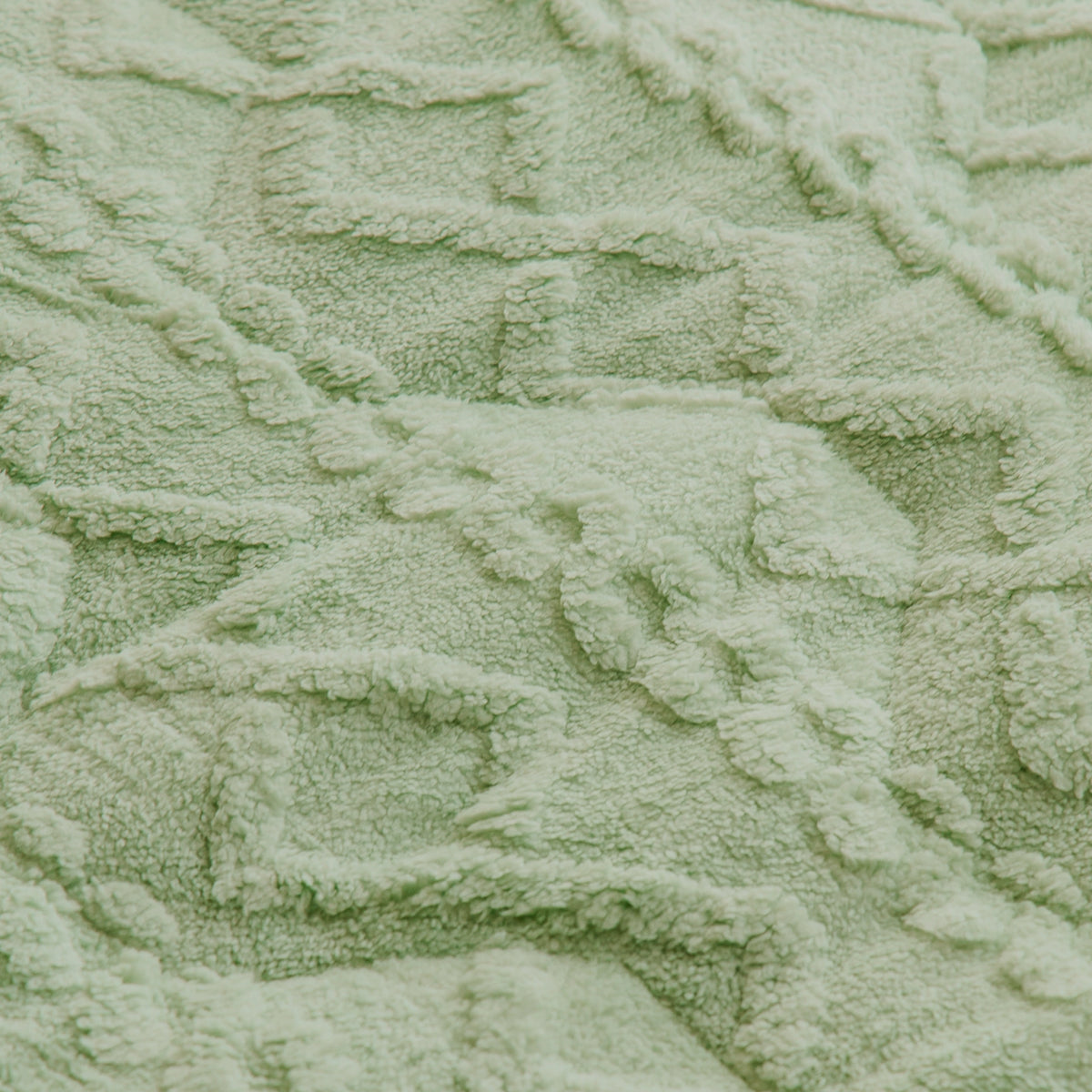 Wasbaar All Season Dekbed | Teddy | Jacquard | Groen