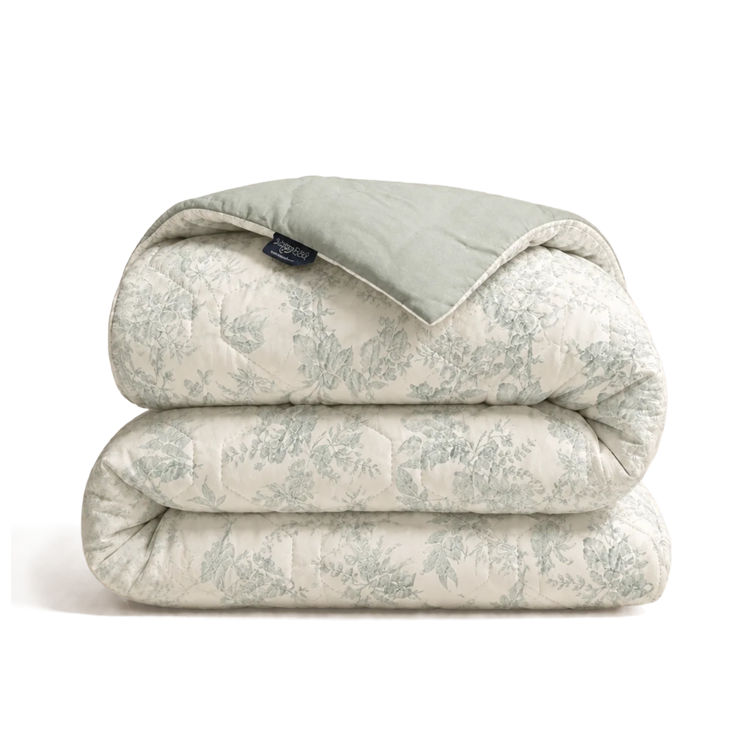 HappyBed Wasbaar All Season Dekbed | Jacquard | Mint - SKU: 8717752118168