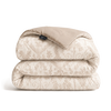HappyBed Wasbaar All Season Dekbed | Jacquard | Taupe