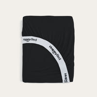 HappyBed Fitted Sheet | Cotton | Jersey Black