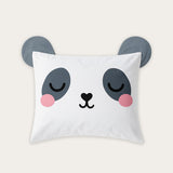 HappyBed Kids Kussensloop met Peter Panda print van 100% zacht katoen voor gevoelige kinderhuid