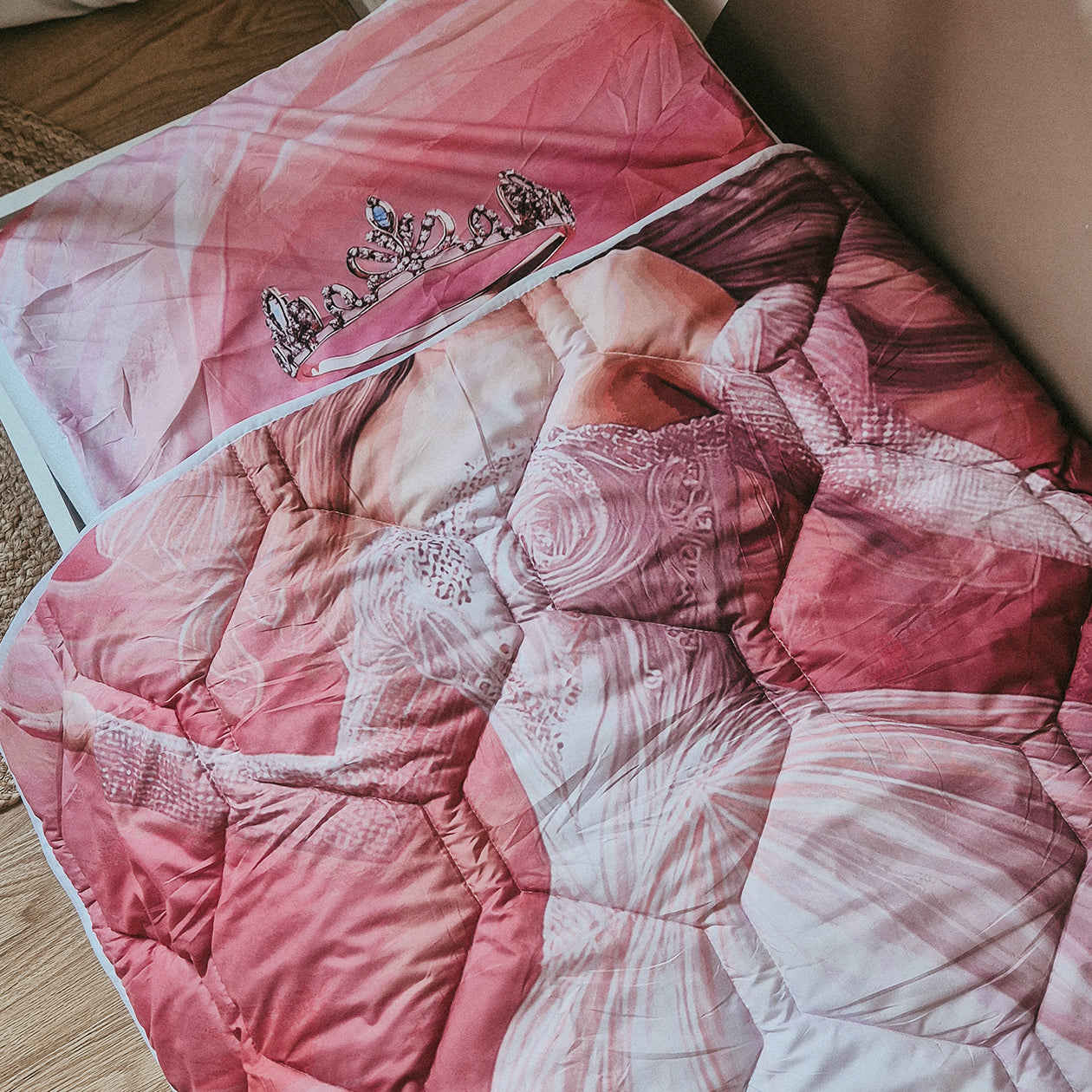 HappyBed Children's Duvet | Princess | For all seasons + pillowcase