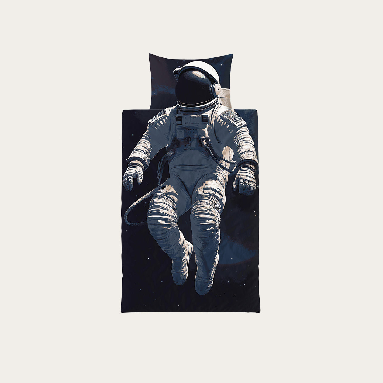 HappyBed Kids Duvet | Astronaut | For the whole year + pillowcase