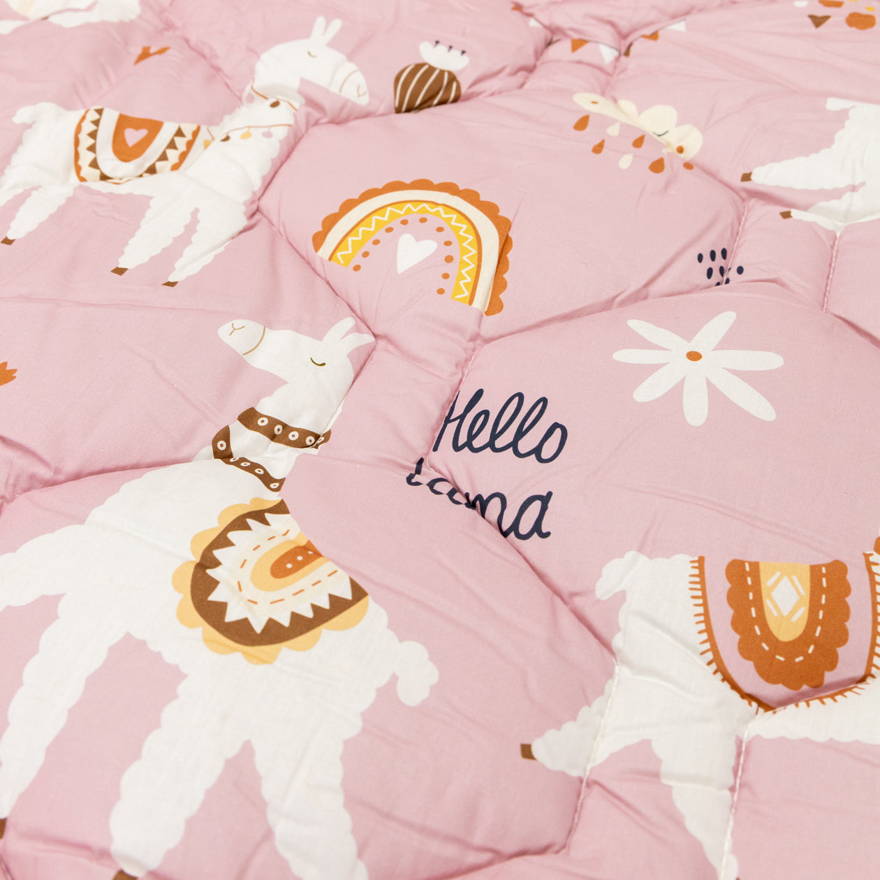 HappyBed Kids Täcke | Lizzy Lama | För hela året