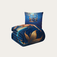 HappyBed Kids dekbed voor het hele jaar + kussensloop - Mermaid (B)