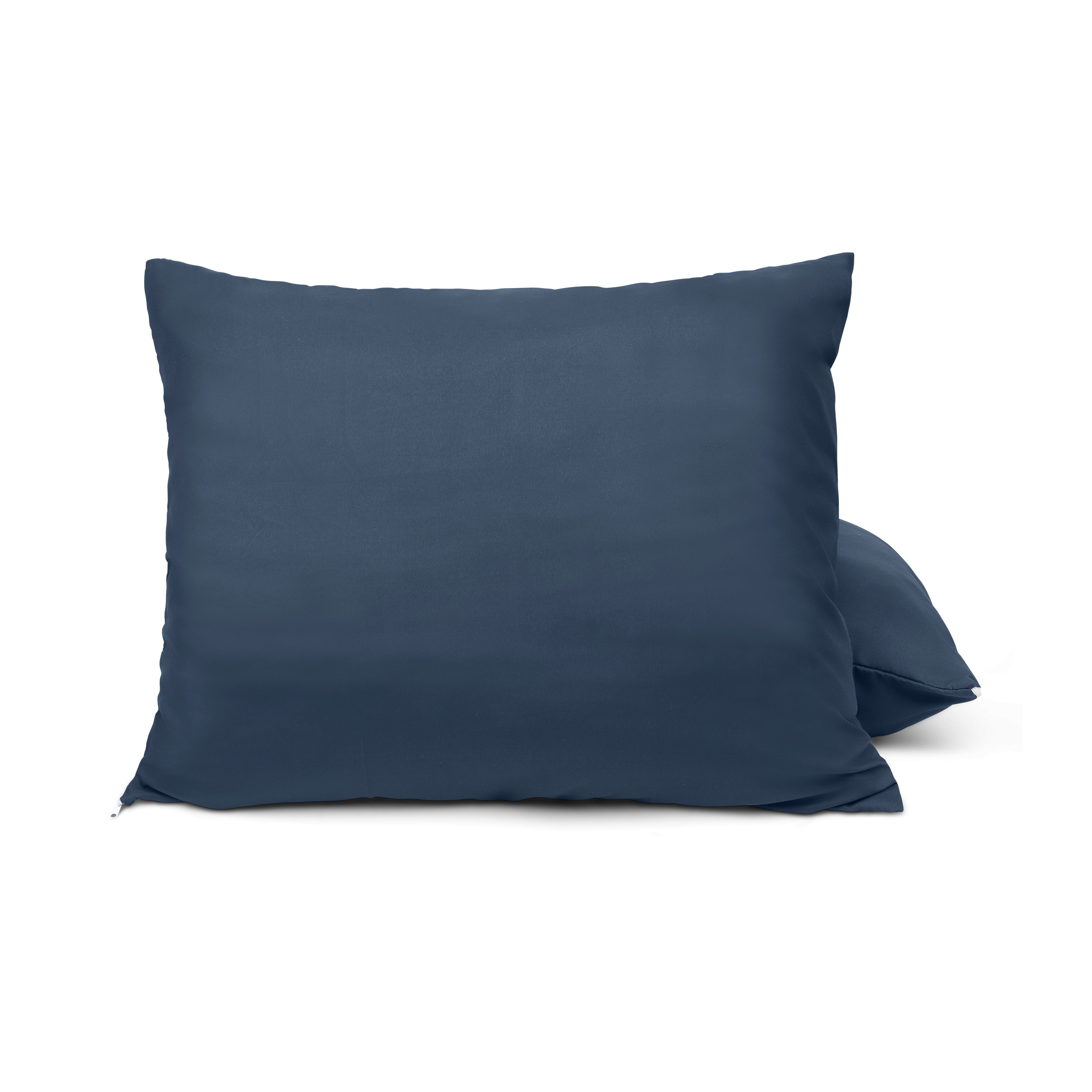 HappyBed | Dark Blue Pillowcase Set 2 Pieces - 60x70cm - Microfibre