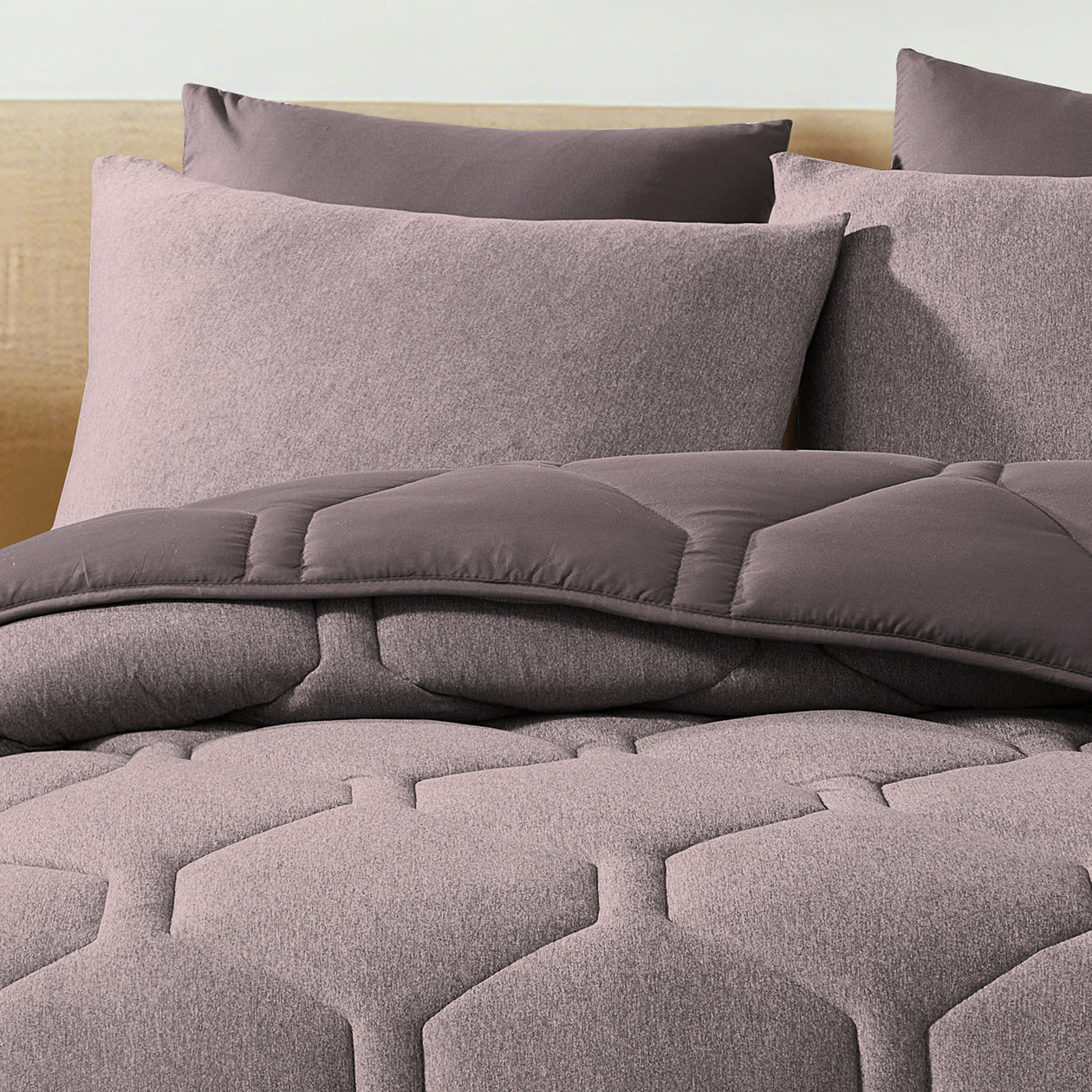 HappyBed Jersey Pillowcase | Anthracite | Set of 2