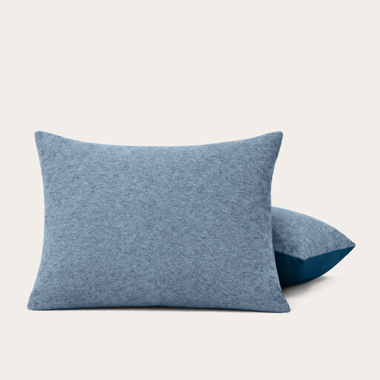 HappyBed Jersey Pillowcase | Blue | Set of 2 - SKU: 8717752132409