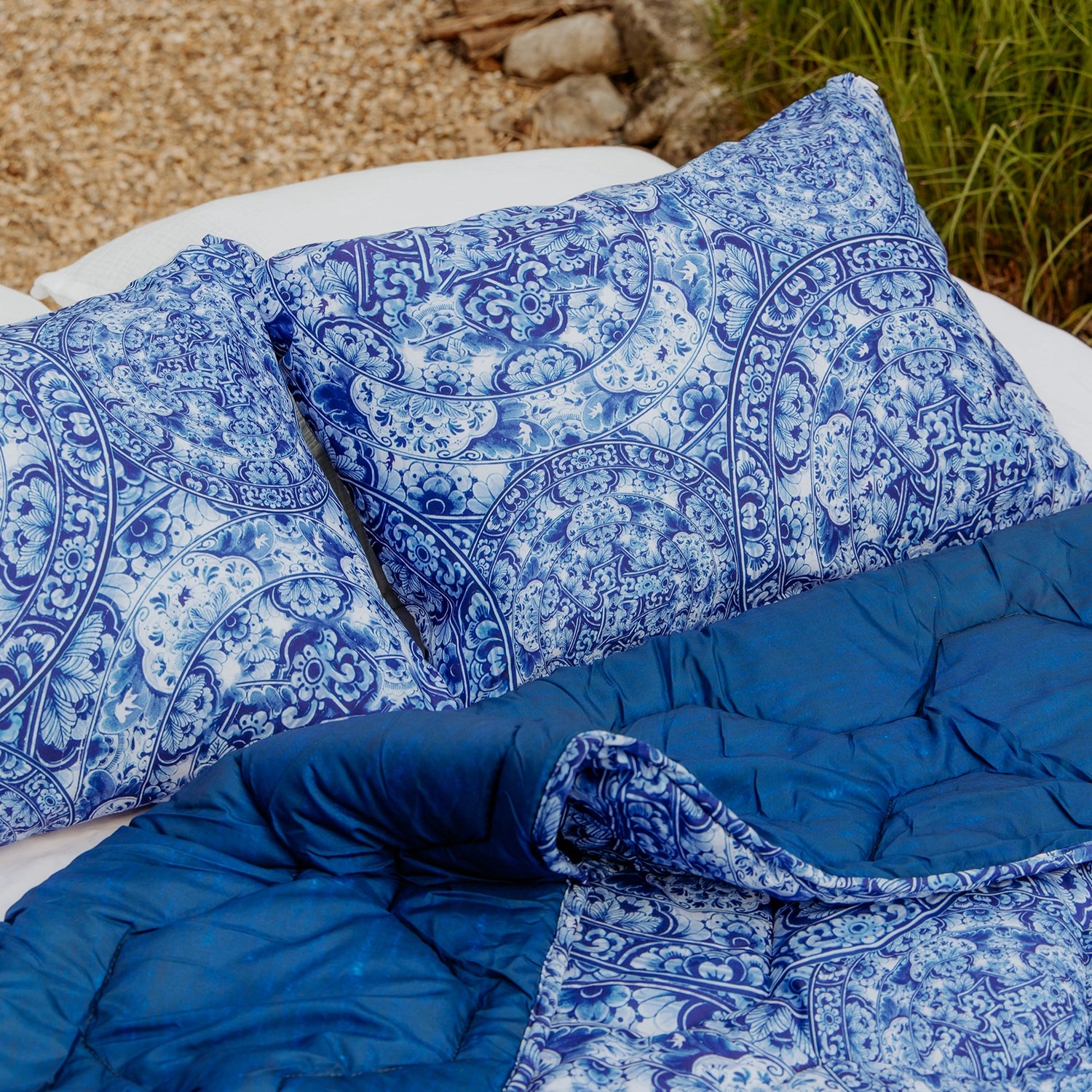 HappyBed x A fish named Fred Pillowcase | Mandala | Set of 2