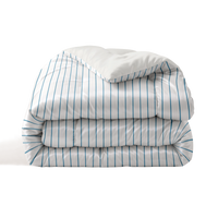 Washable All Season Duvet | Marshmallow | Coastal Stripes