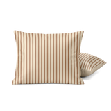 Kussenslopen | Marshmallow | Mocha stripes
