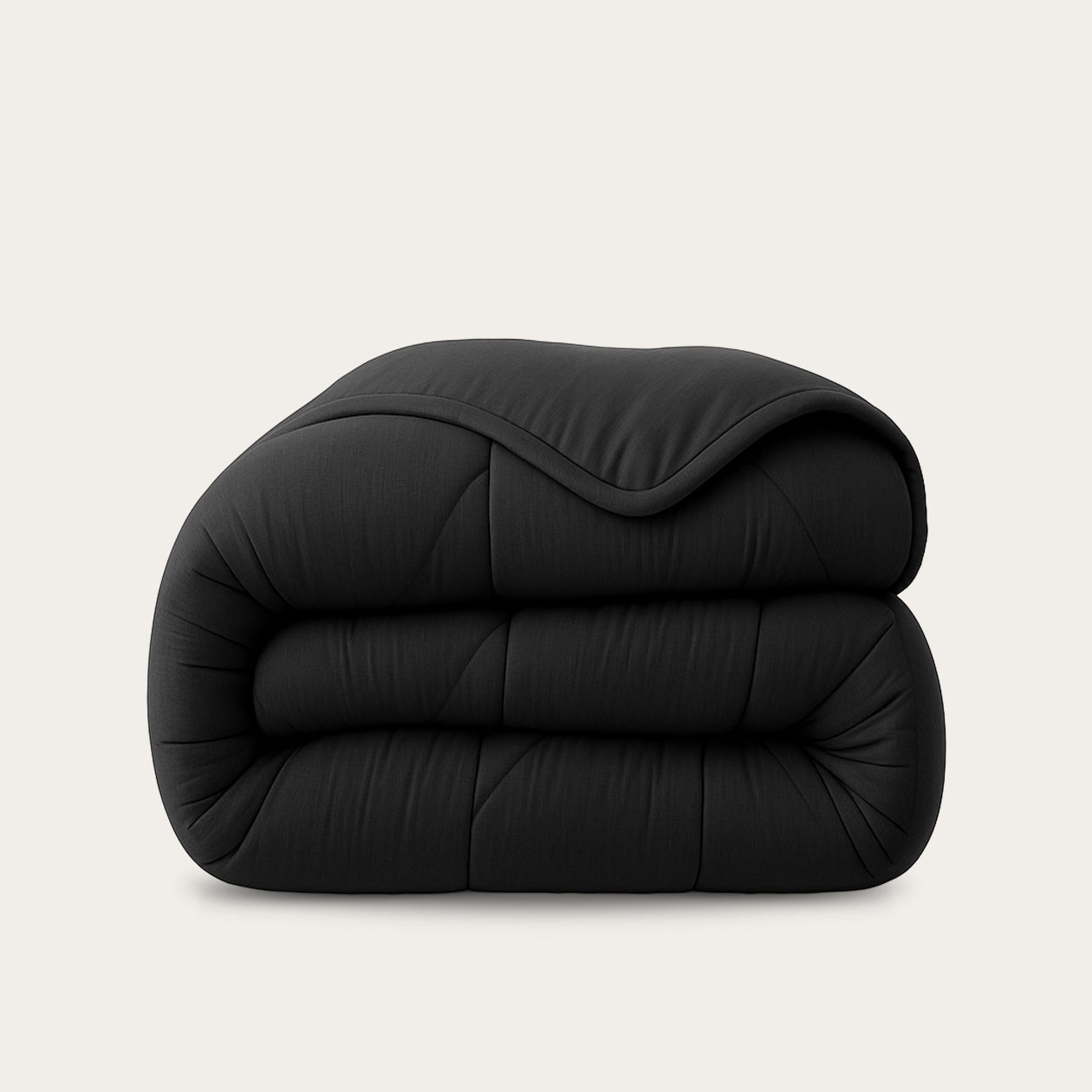 HappyBed Täcke | Mousseline Svart | För hela året - SKU: 8721001726615