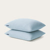 HappyBed Pillowcase | Muslin Light Blue | Set of 2