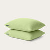 HappyBed Pillowcase | Muslin Light Green | Set of 2