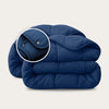 HappyBed 4-Season Duvet | Navy | Adjustable