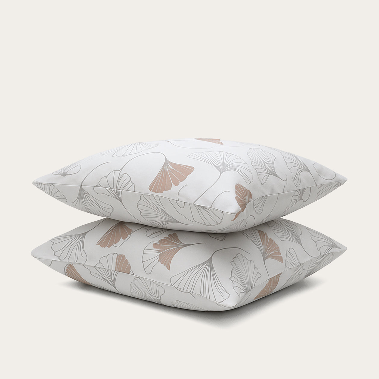 HappyBed Pillowcase | Pink Stems | Set of 2 - SKU: 8721001722174