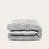 HappyBed Washable All Season Duvet | Teddy Plush | Grey