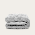 HappyBed Duvet | Plush Grey | For year-round use | Teddy