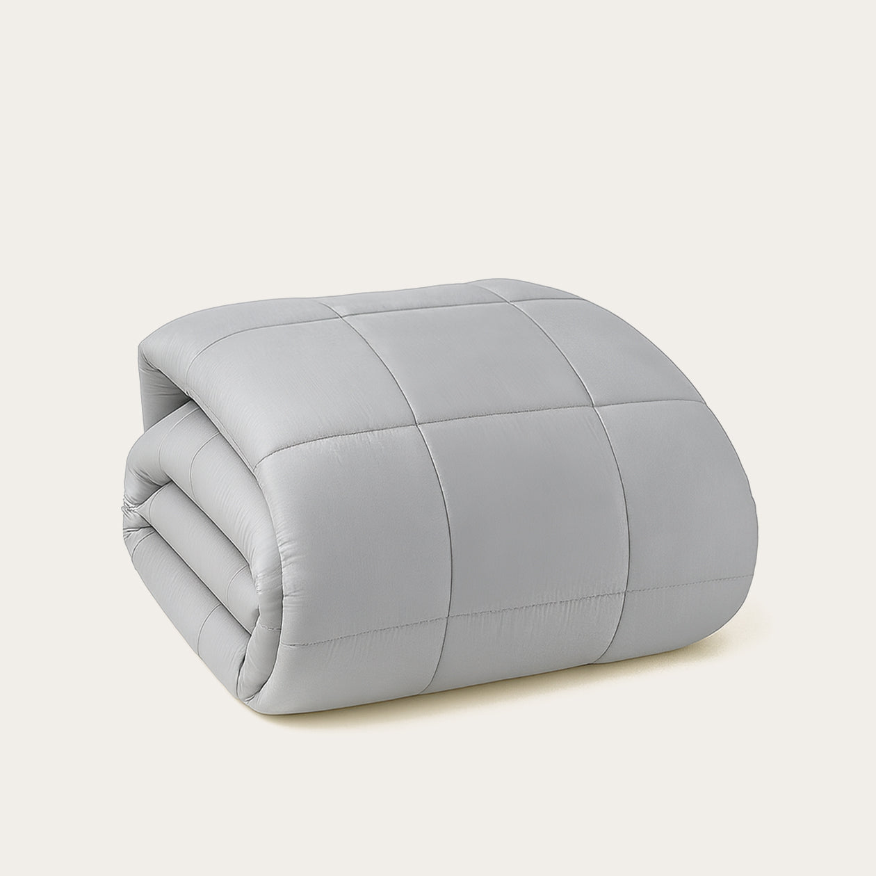 HappyBed Premium Dekbed | Grey | Voor het hele jaar | 100% Percal katoen - SKU: 8719023690540