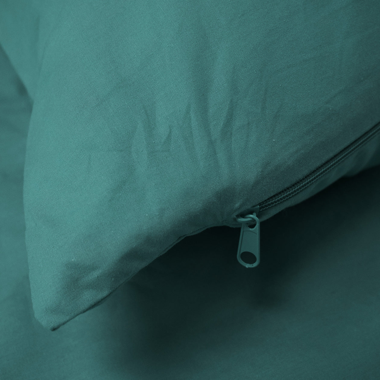 HappyBed Premium Pillowcase | Deep Jungle | Set of 2 | Percale Cotton