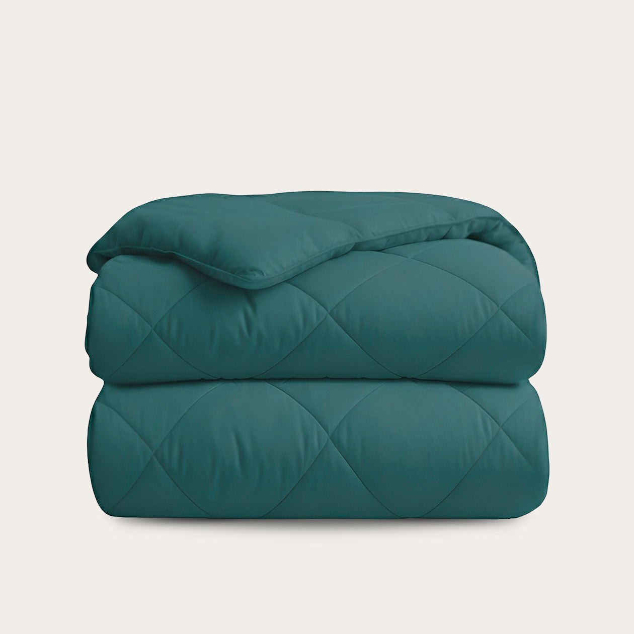 HappyBed Premium Duvet | Jungle Green | For Year-Round Use | 100% Percale Cotton - SKU: 8717752117529
