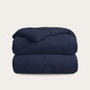 HappyBed Premium Duvet | Midnight Navy | For Year-Round Use | 100% Percale Cotton
