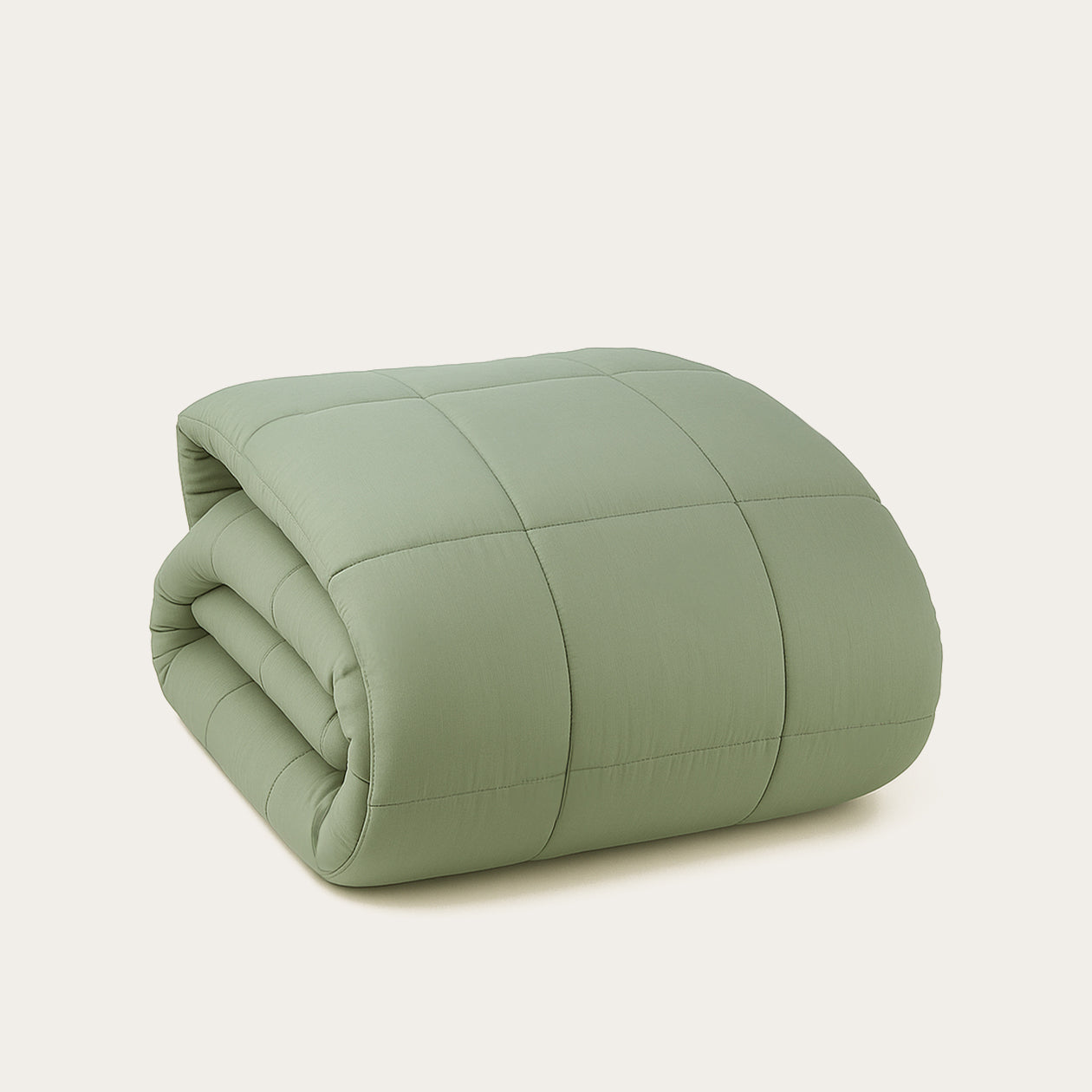 HappyBed Premium Dyne | Salviegrøn | Til hele året | 100% Percal bomuld - SKU: 8719023690663