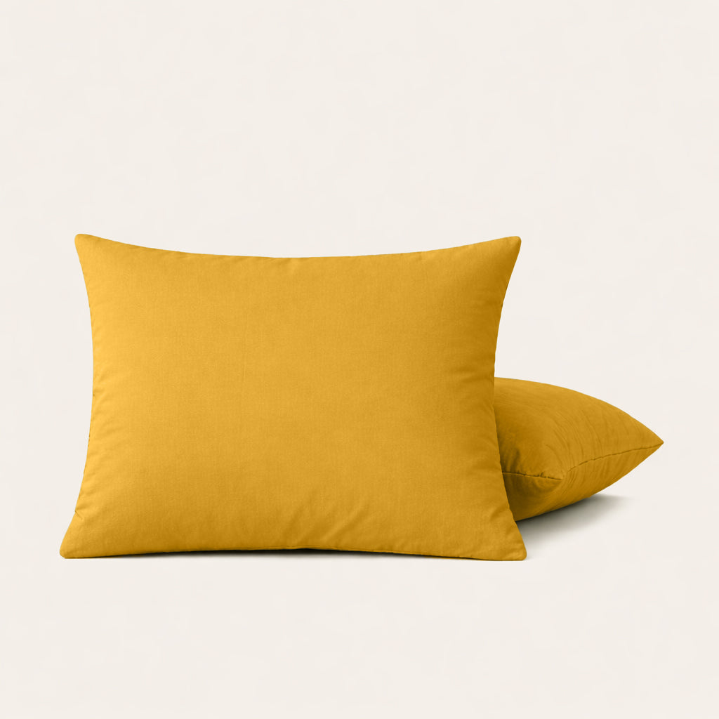 Taie d’oreiller Premium HappyBed | Coucher de soleil à Séville | Lot de 2 | Coton percale