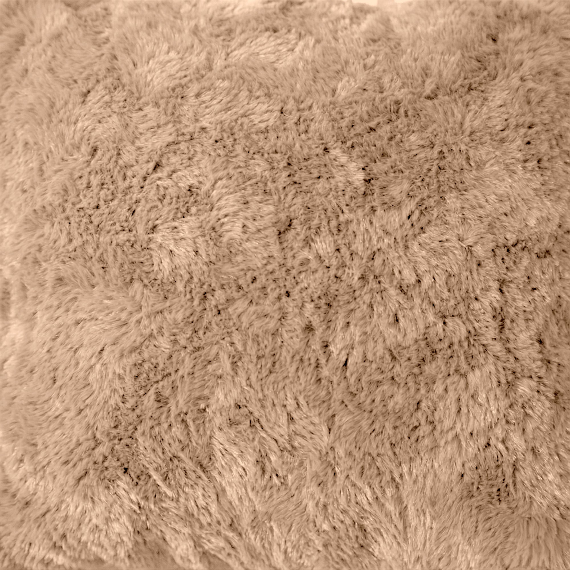 Funda de almohada HappyBed | Felpa color topo | Juego de 2 | Teddy