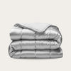 HappyBed Duvet | Satin Silver Grey | Duvet for the whole year
