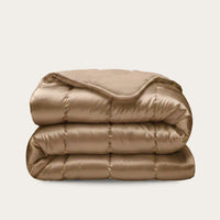 HappyBed Dekbed | Satijn Taupe | Voor het hele jaar