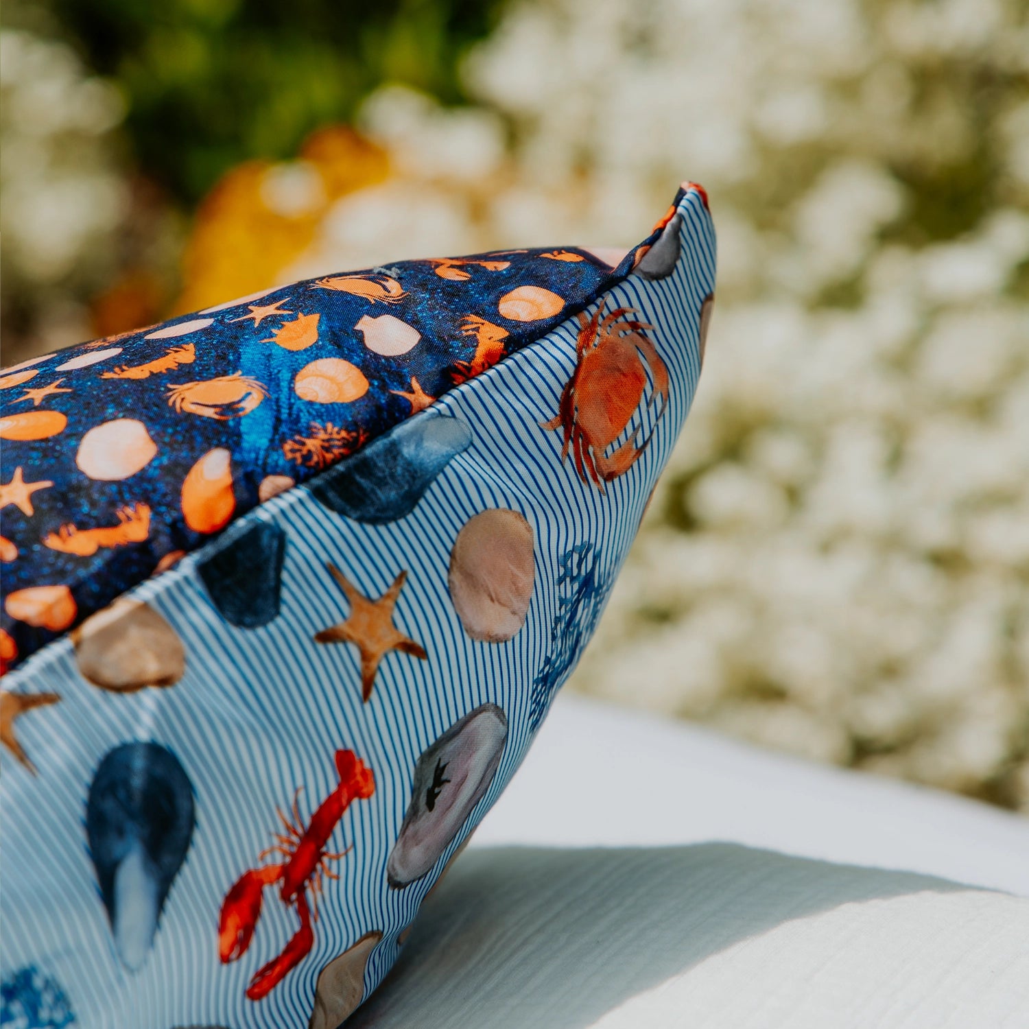 HappyBed x A fish named Fred Pillowcase | Seashore | Set of 2