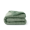 HappyBed Wasbaar All Season Dekbed | Seersucker | Green Moss