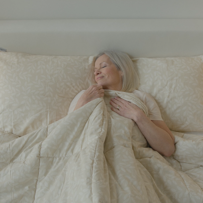 HappyBed Premium Dekbed | Sand Drift | Voor het hele jaar | 100% Percal katoen