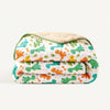 Couette 4 saisons lavable| Enfants| Teddy sherpa| Happy Dinos