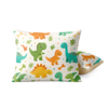 Taies d’oreiller| Enfants| Teddy sherpa| Happy Dinos