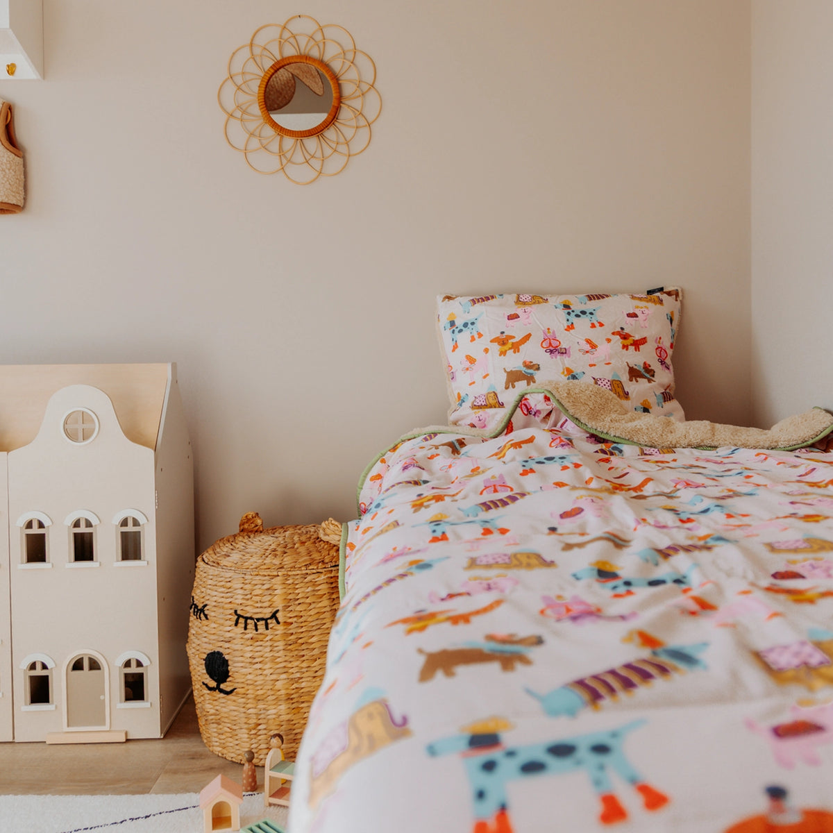 Kids-bundle | Teddy Sherpa | Doodled Dogs